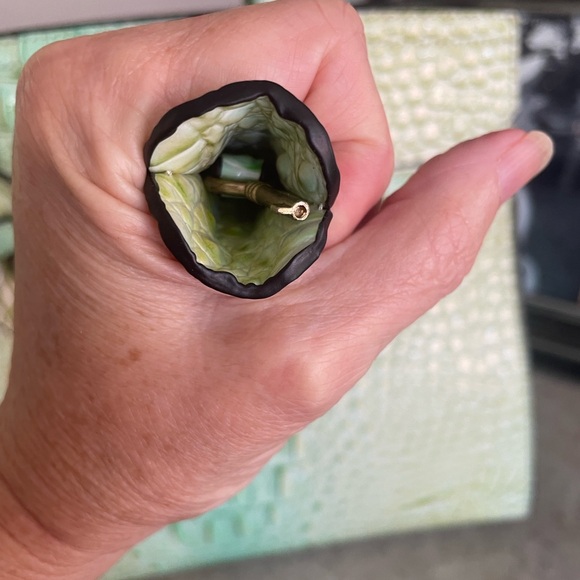 Stunning faux Alligator Non Designer Bag NWT - Picture 9 of 9